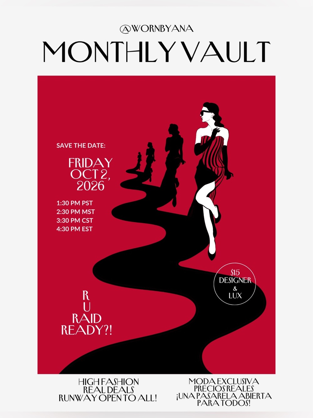 The Vault monthly marathon